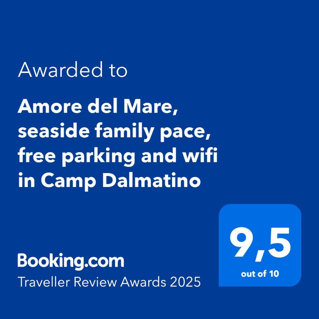 Amore Del Mare, Seaside Family Pace, Free Parking And Wifi In Camp Dalmatino Drage Exterior photo
